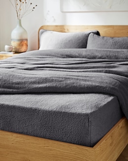 Fleece 35cm Fitted Sheet