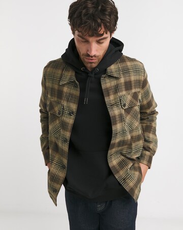 Checked Shacket
