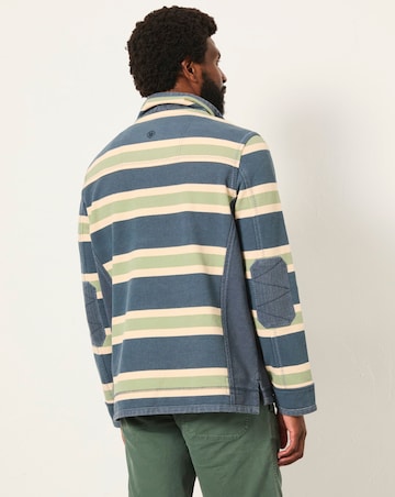 FatFace All Over Stripe Airlie Sweatshirt (Regular & Tall) - Blue Multi