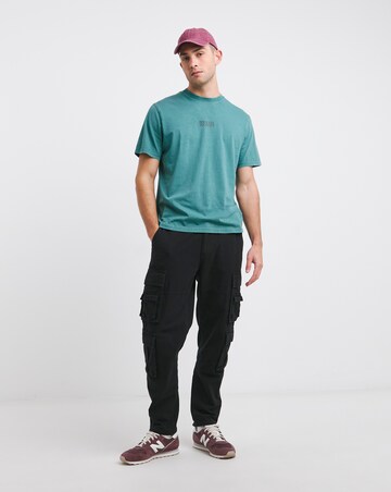 Relaxed Fit Vintage Wash Mind & Soul Graphic T-Shirt