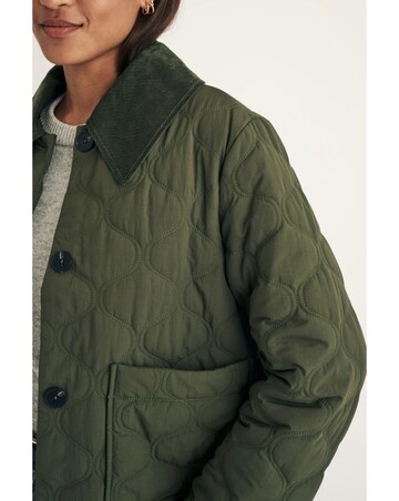 Nobodys Child Collared Quilted Jacket