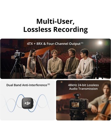 DJI Mic 3 (2 TX + 1 RX + Charging Case)