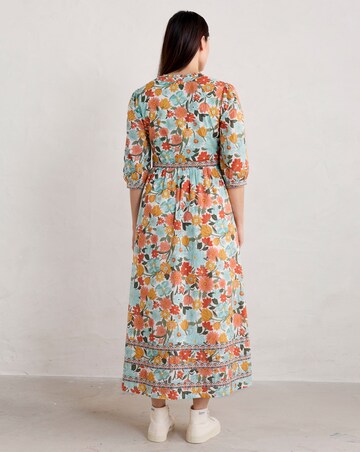 Seasalt Cornwall Blue Hills Border Dress