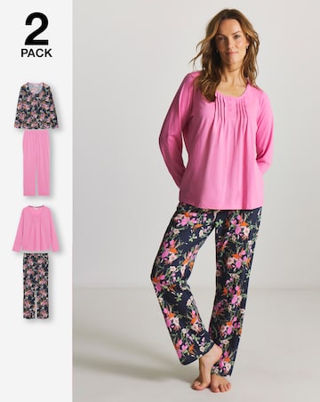 Julipa (2 Pack) Value Floral Pyjama Sets