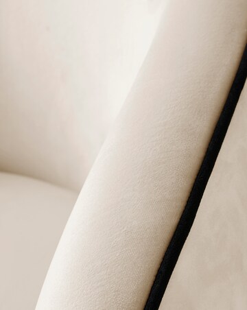 Joanna Hope Camille Piped Accent Chair