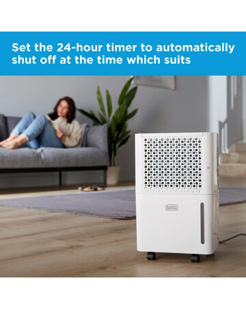 BLACK+DECKER 12L Smart Dehumidifier LED Display