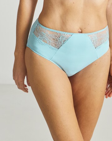 Pretty Secrets Ella Full Brief Knickers Light Blue