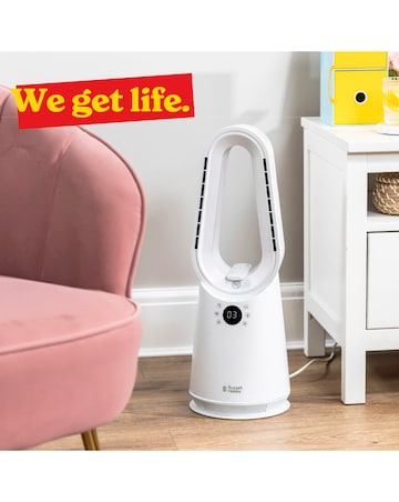 Russell Hobbs Compact Bladeless Heat & Cool Fan