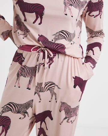 Chelsea Peers Jersey Crew Neck Pyjama Set