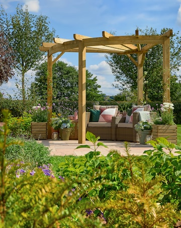 Forest Premium Radial Pergola (Home Delivery)