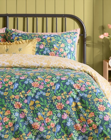 furn. Emerie Cotton Blend Duvet Cover Set