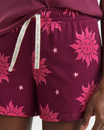 Pretty Secrets (2 Pack) Ribbed Pyjama Short Sets