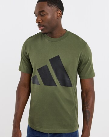 adidas 3 Big Logo T-Shirt