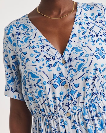 Button Through Dress