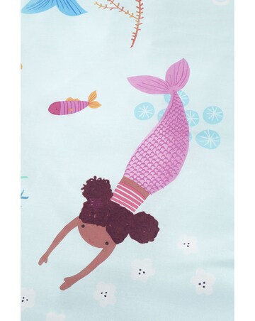 Catherine Lansfield Mermaid Reversible Duvet Cover Set