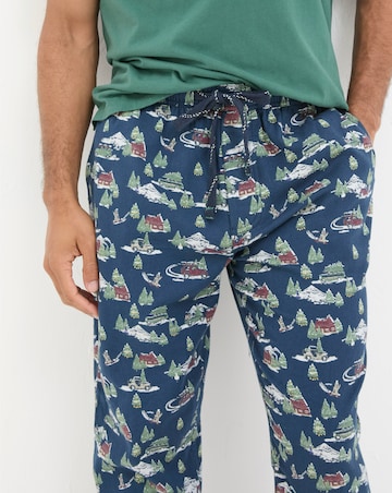 Fatface Jeep Print Pyjama Bottoms