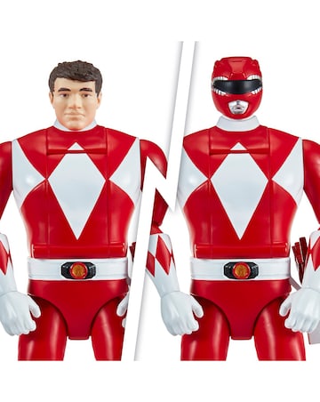 Mighty Morphin Power Rangers Auto Morphin Red Ranger Figure