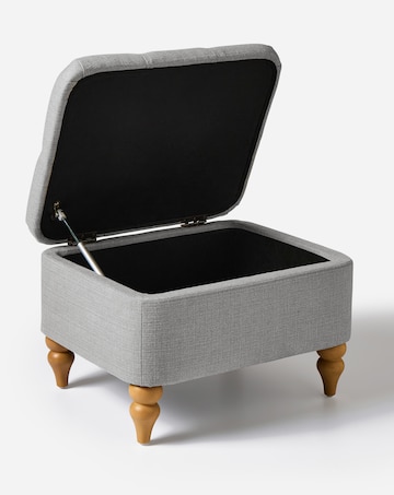 Julipa Mae Fabric Storage Ottoman