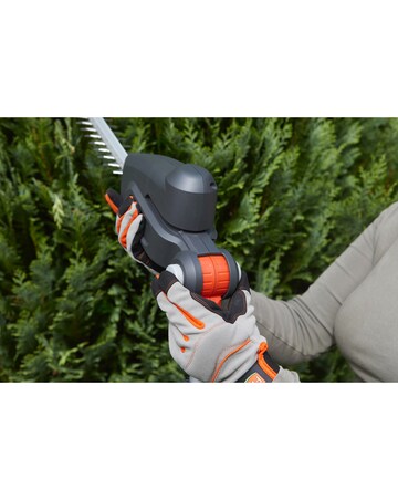 Flymo UltraCut Reach 420 Telescopic Hedge Trimmer Battery & Charger