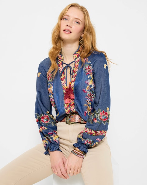 Joe Browns Festival Fun Embroidered Top