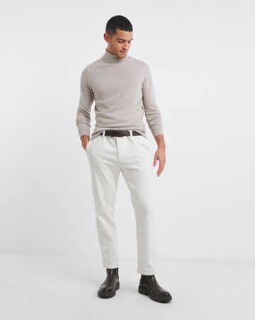 Merino Wool Roll Neck Jumper