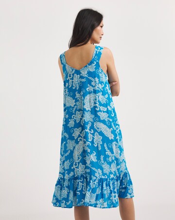 Julipa Frill Hem Shift Dress