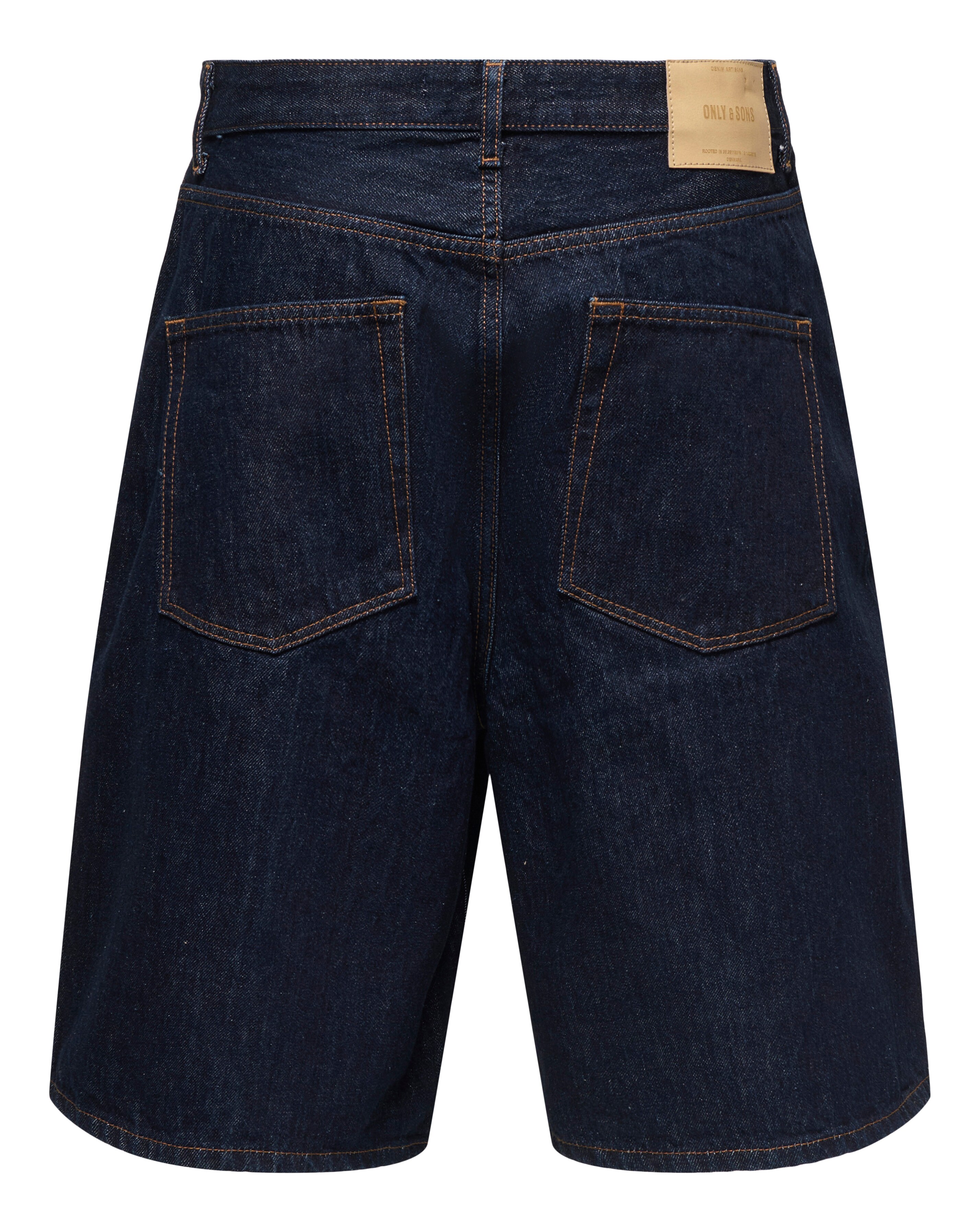 Only & Sons Carl Loose Denim Shorts - Blue | Ambrose Wilson
