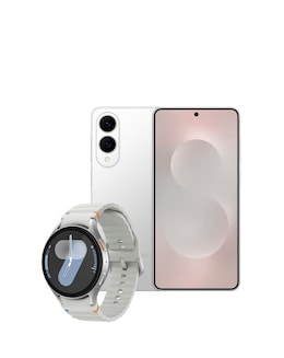 Samsung Galaxy S25 Edge 512GB Silver &amp; Samsung Galaxy Watch7 44mm Silver Bundle