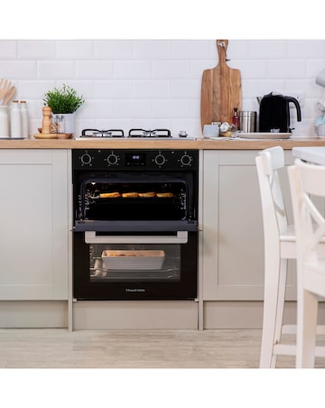 Russell Hobbs RH72DEO1001B Built-Under Electric Fan Oven - Black