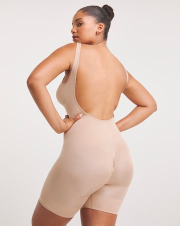 MAGIC Bodyfashion Medium Control Low Back Bodysuit Cappccino