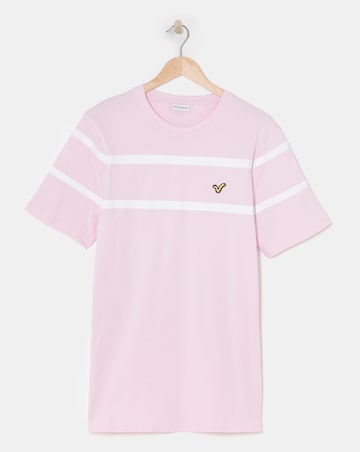 Voi Stripe T-Shirt Long Length