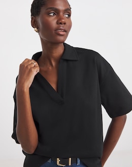 Half Sleeve Rugby Polo Sweat