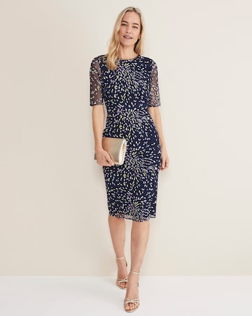 Phase Eight Aileena Embroidered Dress