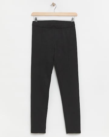 Black Suedette Leggings