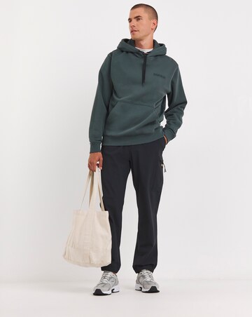 Napapirjri Back Logo Hoody - Khaki