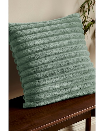 Catherine Lansfield Cosy Ribbed Cushion