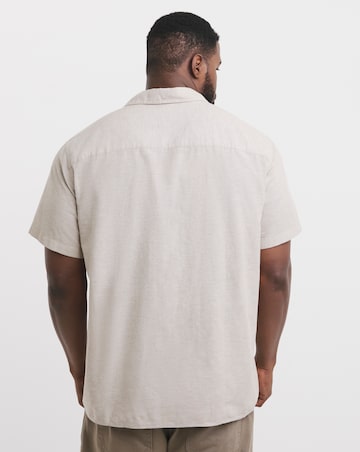 Jack & Jones Breeze Resort Linen Shirt - Crockery