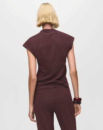 Mango Mock Neck T-Shirt