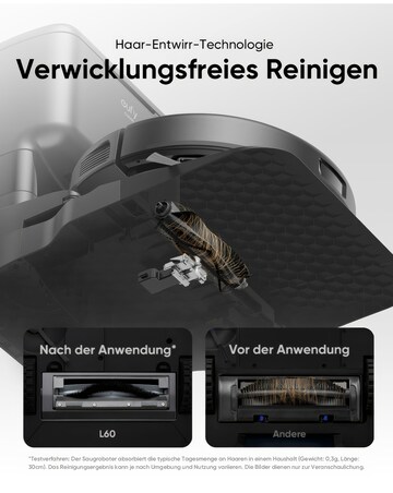 eufy RoboVac L60 SES Hybrid Cordless Vacuum Cleaner- Self Empty Docking Station