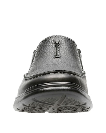 Clarks Cottrell Free Wide Fit Shoe - Black