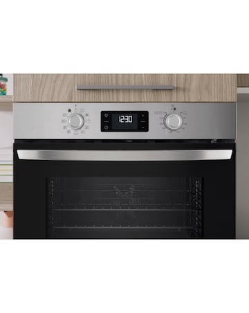 Indesit Turn&Go IO278P1XUK Built-In Electric Single Oven Pyrolytic Clean Install