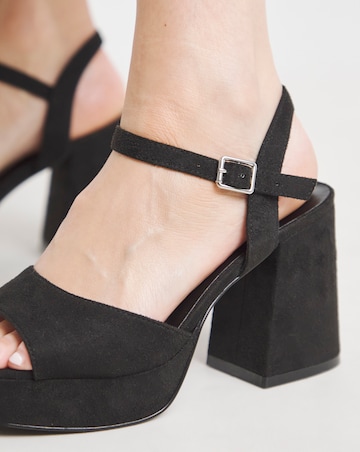Jive Two Part Platform Heels - Extra Wide Fit (EEE)