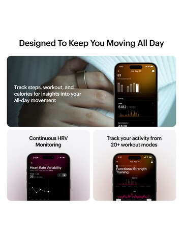 Ultrahuman Ring AIR Bluetooth Smart Ring - Brushed Rose Gold - Size 11