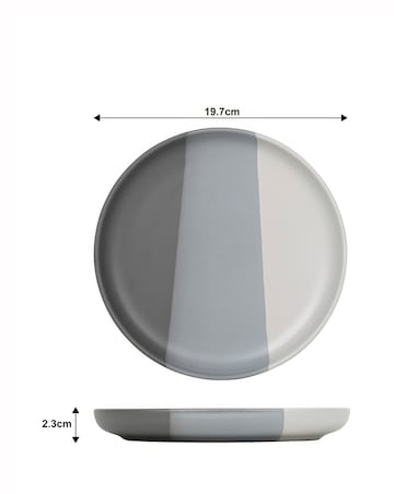 Waterside Dipped 16 Piece Dinner Set