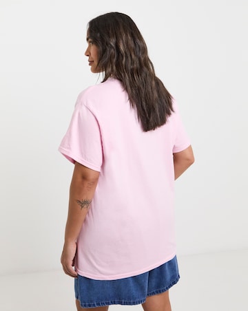 Simply Be Cherry Embroidered T-Shirt