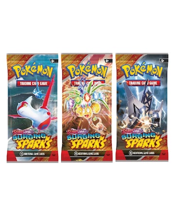 Pokemon TCG Surging Spark - Booster Pack * 3