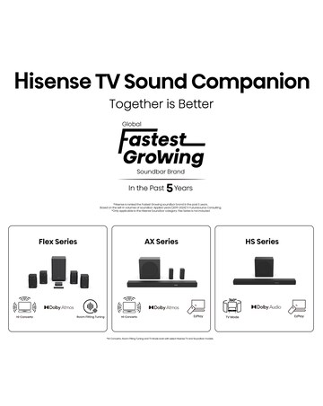 Hisense 65A85QTUK 65in OLED 4K Ultra HD HDR Smart TV