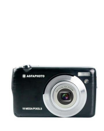 AGFA Photo Realishot DC8200 18MP 8x Zoom Compact Digital Camera - Black