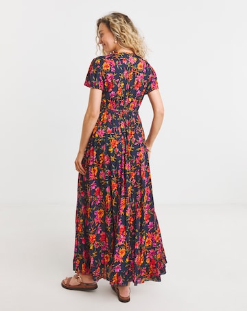 Joe Browns Joyful Floral Wrap Maxi Dress