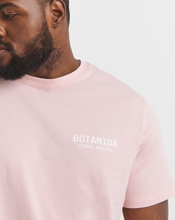 Jack & Jones Botaniq Back Graphic T-Shirt - Pink